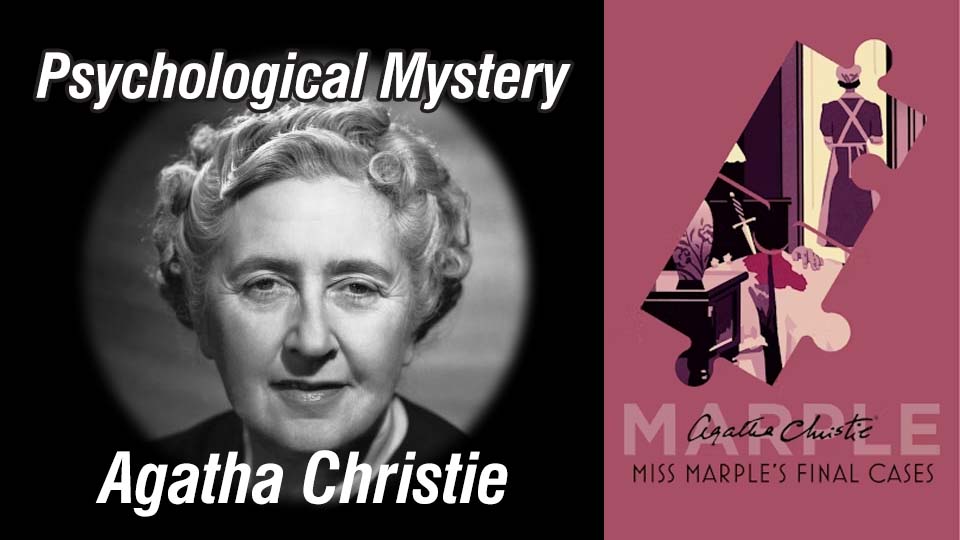 Psychological Mystery by Agatha Christie — classic crime and suspense illustration from Miss Marple’s Final Cases